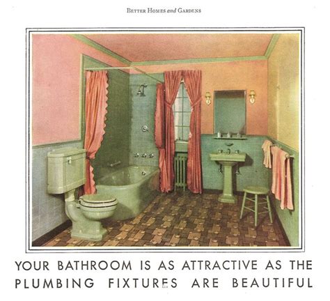 1930s Bathroom Vintage Bathroom 1800s Home Plumbing Fixtures