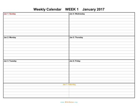 A selection of blank calendars that you can print. 1 Week Blank Calendar Printable | Calendar Template Printable
