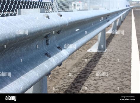 Armco Road Safety Barrier Stock Photo Royalty Free Image 30272513