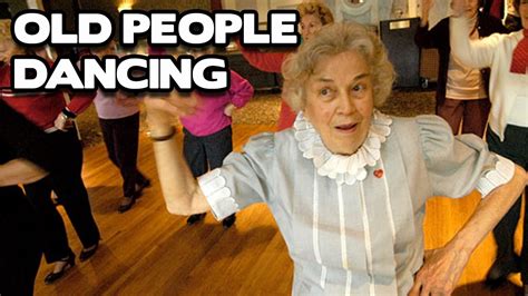 Funny Old Woman Dancing