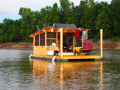 Barrel boat, canoe, diy boat, pontoon. 4 Sale -SOLD | House boat, Floating house