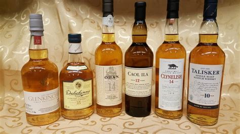 6 Bottles Classic Malts Of Scotland Talisker Oban Catawiki