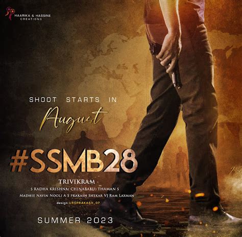 Mahesh Babu Upcoming Movies List 2023 2024 And Release Dates