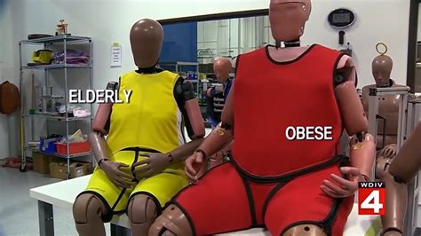 Crash Test Dummy Gets Makeunder To Match The Average Tall Fat American