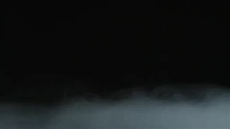 Fog On Black Background Stock Video Motion Array