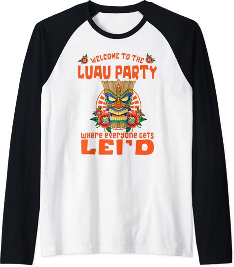 Funny Tiki Everyone Gets Leid Party Hawaiian Beach Luau