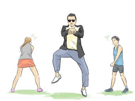Cara Melakukan Tarian Gangnam Style 9 Langkah Dengan Gambar