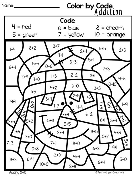 Math Coloring Worksheet 7th Grade