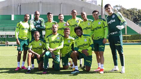 palmeiras faz último treino e encerra preparação para enfrentar crb gazeta esportiva