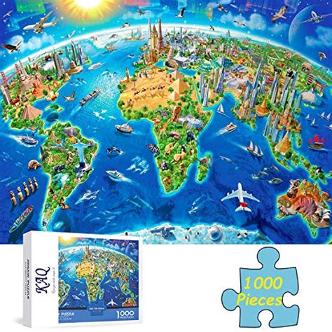 World Map Puzzle For Adults Map
