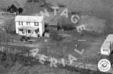 Vintage Aerial Virginia Carroll County 1987 61 Fca 34