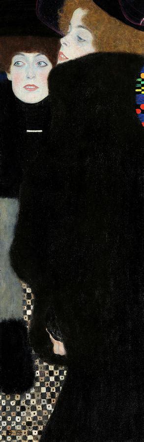 Friends I The Sisters Painting By Gustav Klimt Fine Art America