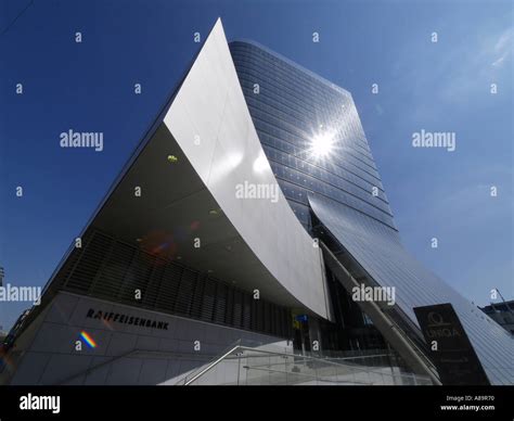 Vienna Office Tower Uniqua Tower Stock Photo Alamy