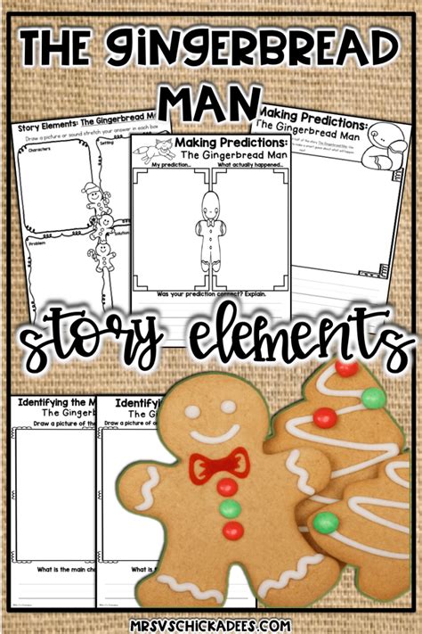 Gingerbread Man Writing Activities Gingerbread Man Writing Activities