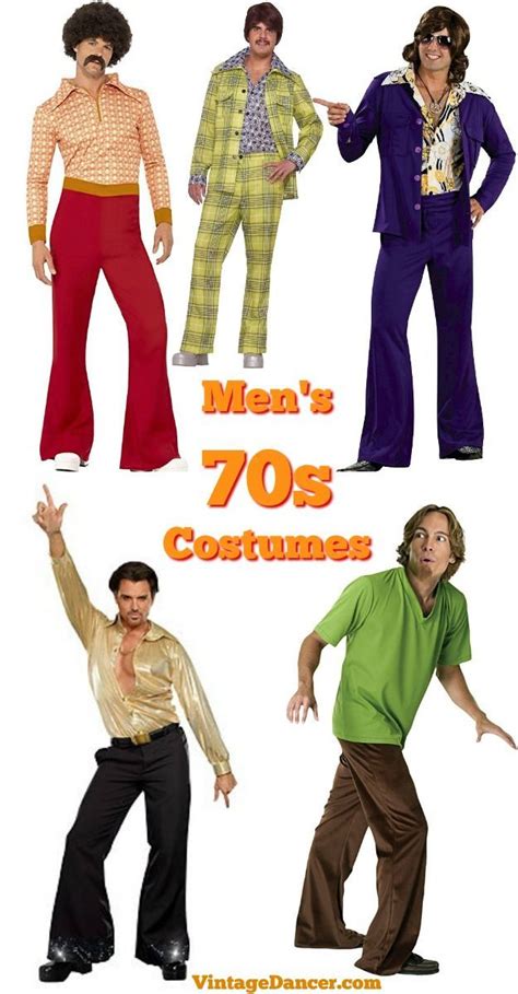 60s 70s Mens Costumes Hippie Disco Beatles Disco Costume 70s