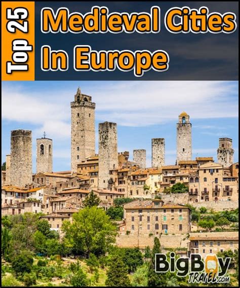 Top 25 Medieval Cities In Europe Best Preserved Towns To Visit