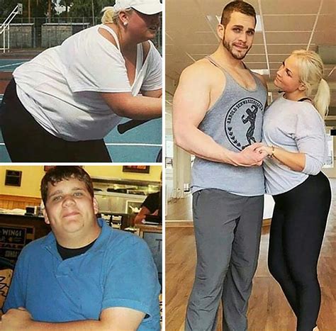 15 Before And After Photos Of Couples Losing Weight Together Bored Panda