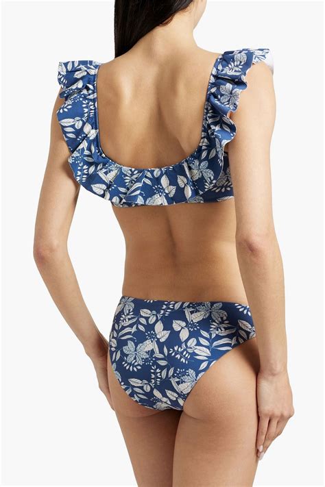 Eberjey Annia Floral Print Low Rise Bikini Briefs Sale Up To Off