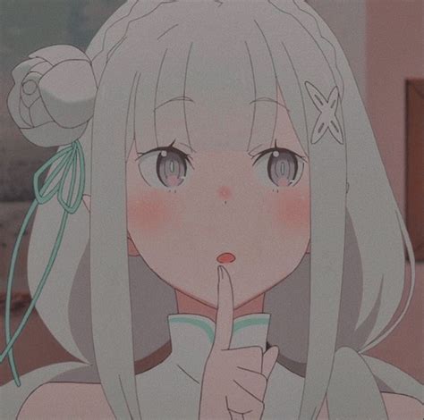Tags Rezero Emilia Anime Icon Aesthetic Cute Soft