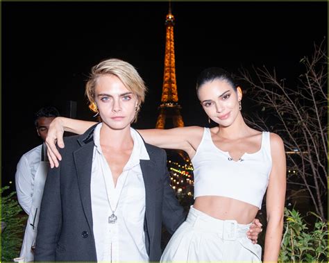 Kendall Jenner Joins Cara Delevingne At Off White Dinner After Walking In The Show Photo