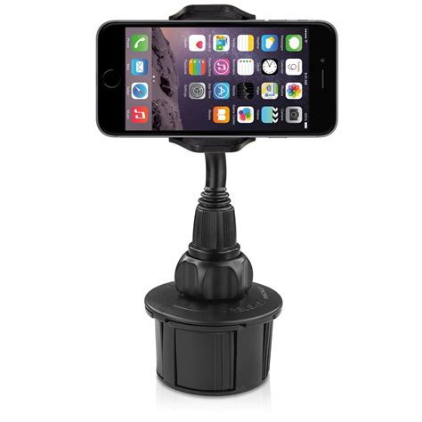 Macally Car Cell Phone Cup Holder Mount For Apple Iphone Xs Xs Max Xr X