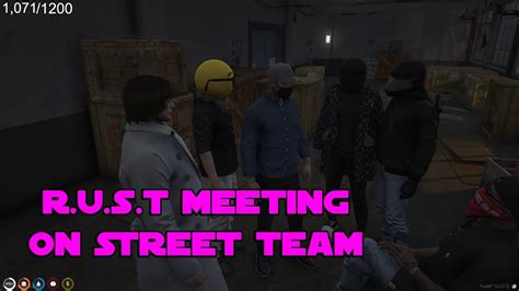 Rust Meeting On Street Team Issue Gta Rp Nopixel Youtube