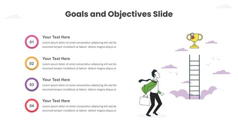 Goals And Objectives Powerpoint Slide Slidekit