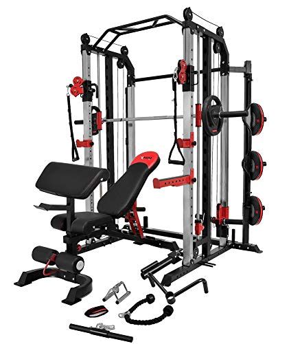 Mim Usa Hercules 1001 Commercial Smith Machine All In One Gym Workout