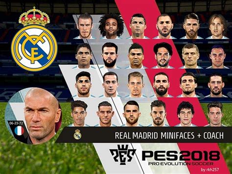 Maret 30, 2021 baca selengkapnya subscribe box receive in your inbox the latest content and participate in the promotions and benefits we have prepared for you. Real Madrid Mini Faces and Coach PES 2018 PC - by rkh257