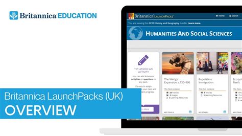 Britannica Launchpacks Uk Schools Product Overview Youtube