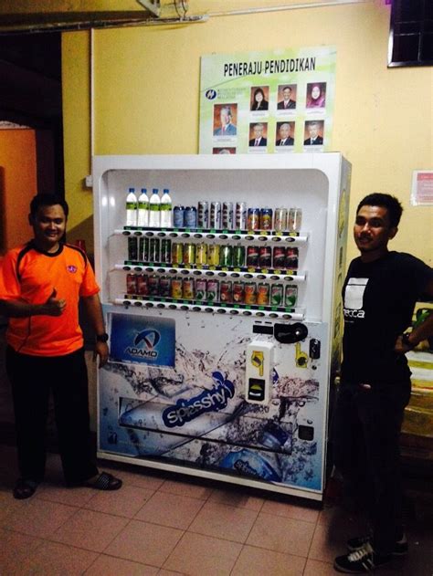 Since the vending business model is based on you renting out space for your machine and periodically restocking it and maintaining it as needed, you can operate a large number of machines since you don't necessarily. can vending machine malaysia