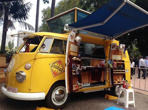 Vw Van Converted Into Food Stall For The Sydney Festival Food Vans