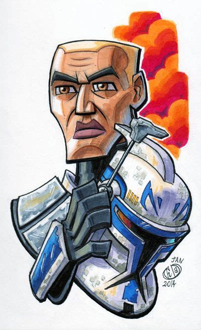 Captain Rex By Chad73 On Deviantart Star Wars Sketch Star Wars Art