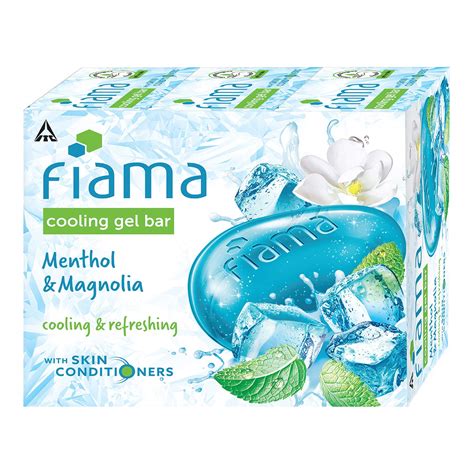 Buy Fiama Cooling Gel Bar Menthol And Magnolia With Skin Conditioners