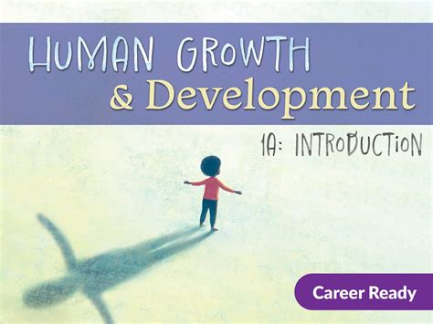Human Growth And Development 1a Introduction Edynamic Learning