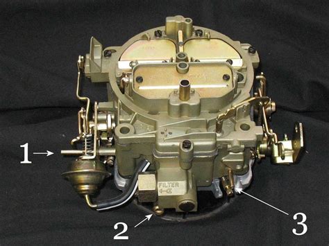 Understanding The Rochester Quadrajet Carburetor Vacuum Diagram A