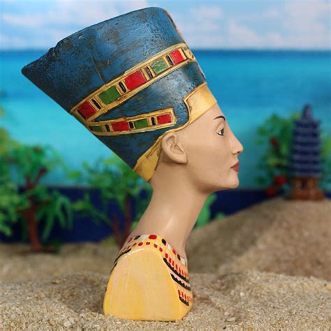 Ancient Egyptian Queen Nefertiti Figurine Egpyt Statue Home Decor