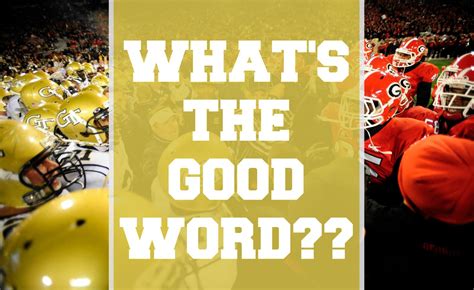 Whats The Good Word Thwg Togetherweswarm Cool Words Georgia