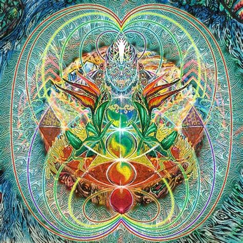 Psychedelic Chakra Art Spiritual Art Visionary Art