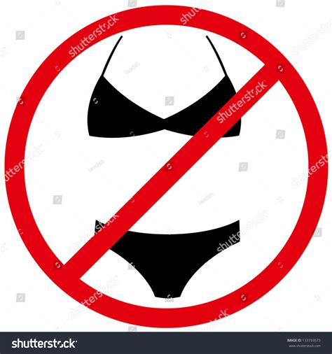 Naturism Sign Means Nude People Only No Royalty Free Stock Photo