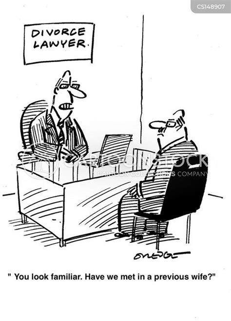 Divorce Lawyer Cartoons And Comics Funny Pictures From Cartoonstock