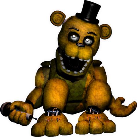 Unwithered Golden Freddy by YinyangGio1987 on DeviantArt
