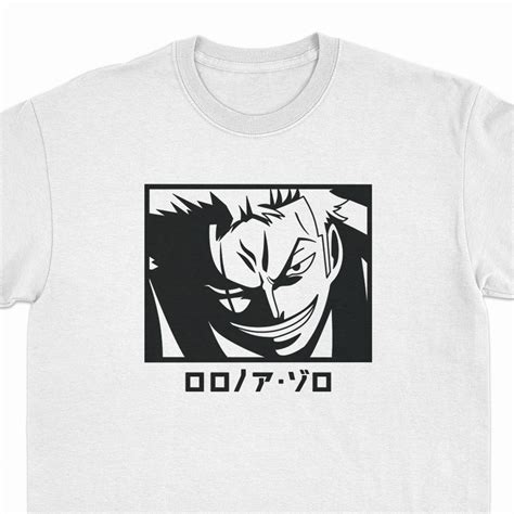 Roronoa Zoro One Piece Premium Quality T Shirt Shopee Philippines