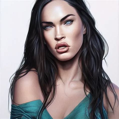 Megan Fox Licking Her Lips In Anticipation Stable Diffusion Openart