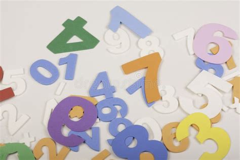 Numbers Mathematics Colorful Stock Image Image Of Teacher School