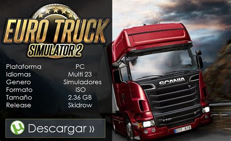 El género de estrategia lo forman títulos que han pasado a la historia como algunos de los videojuegos más. Descargar Euro truck 2 para PC en español 1 link ...