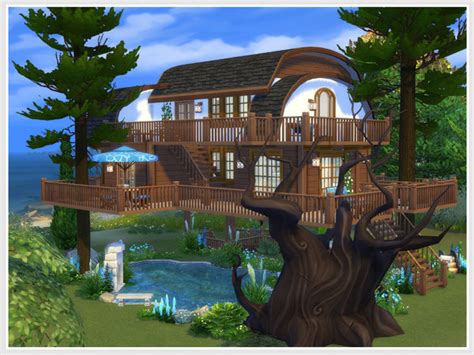 Kuredu Tree House By Philo At Tsr Sims 4 Updates