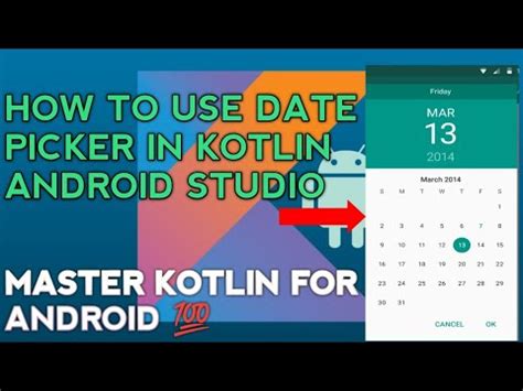 Datepicker Android Studio Date Picker In Android Studio Datepicker