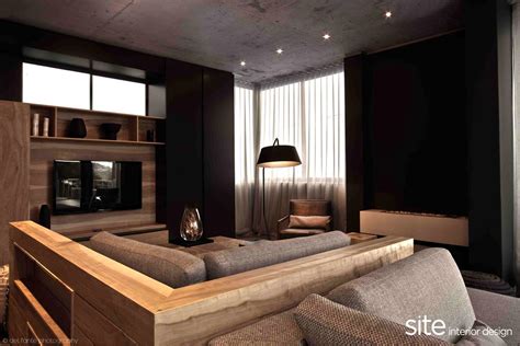 Dramatic Modern House By Site Interior Design Decoholic