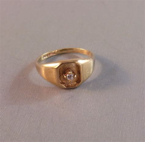 Golden morn was introduced in nigeria more than 30 years ago. ENGLISH hallmarked 10 karat pinkie or baby ring in yellow gold - $120.00 - Morning Glory Jewelry ...